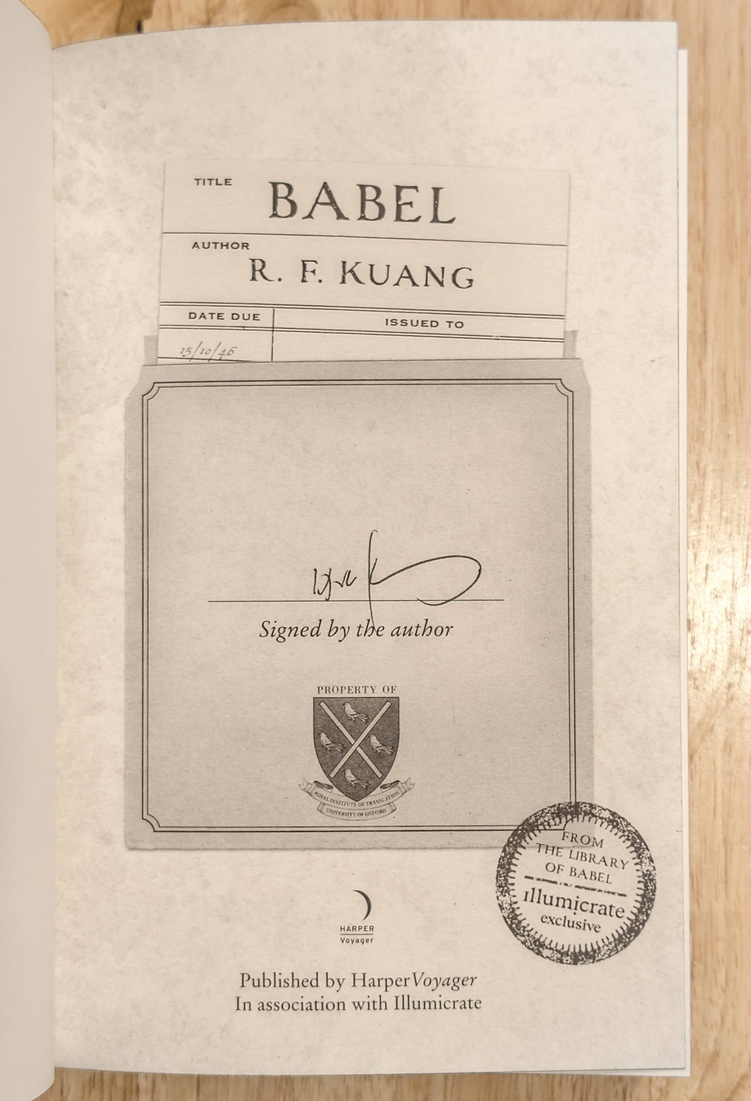 Babel, or the necessity of violence: an arcane history of the oxford translators' revolution