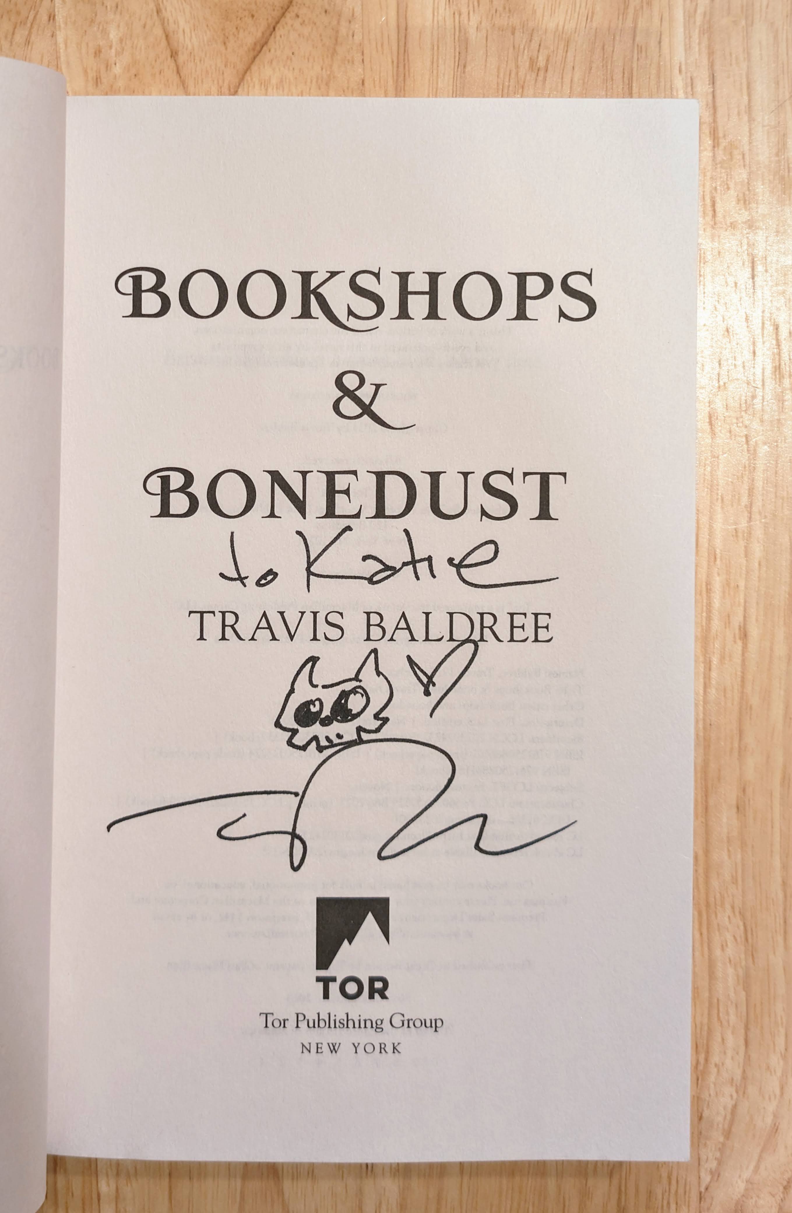 Bookshops & Bonedust