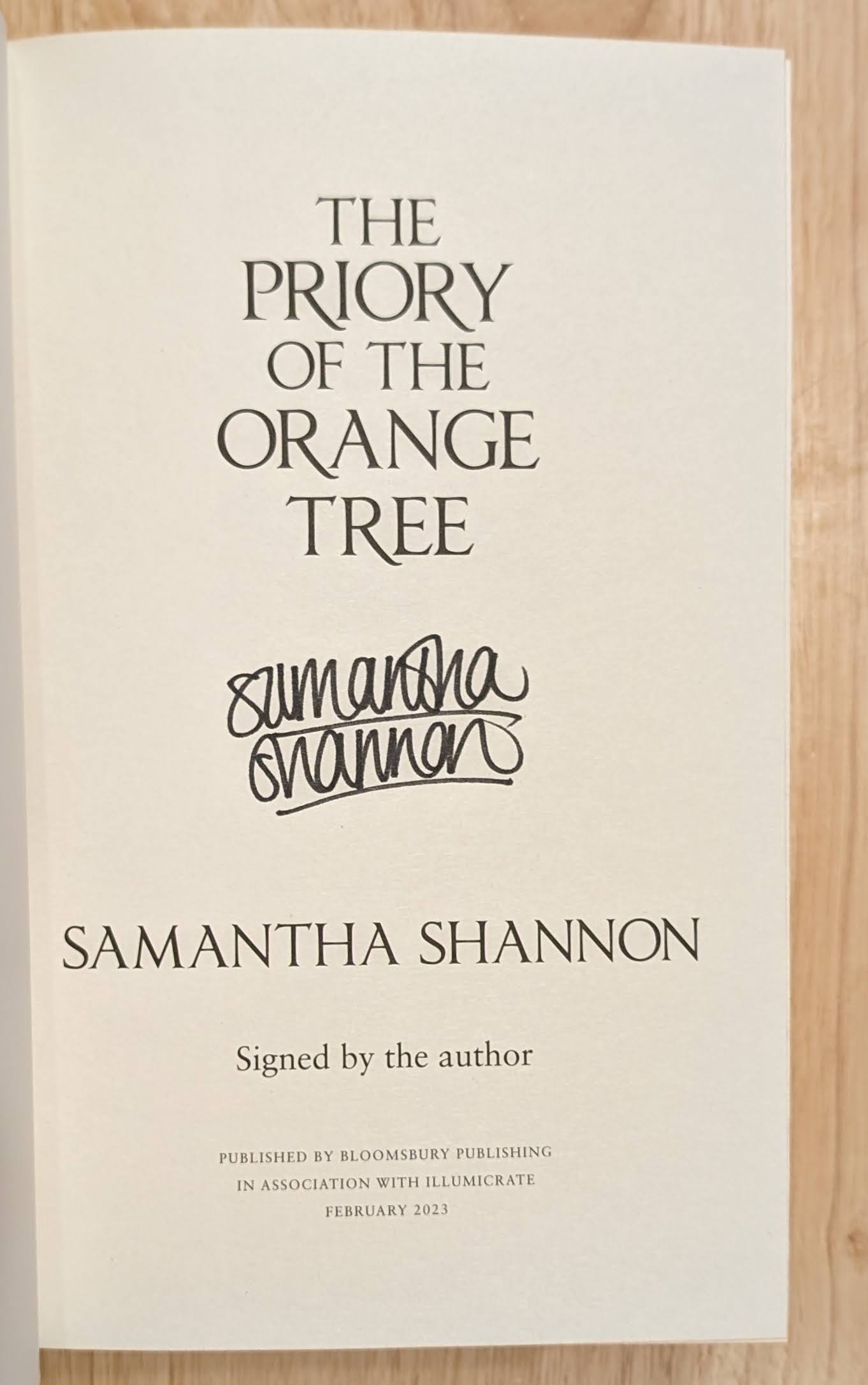 The Priory of the Orange Tree