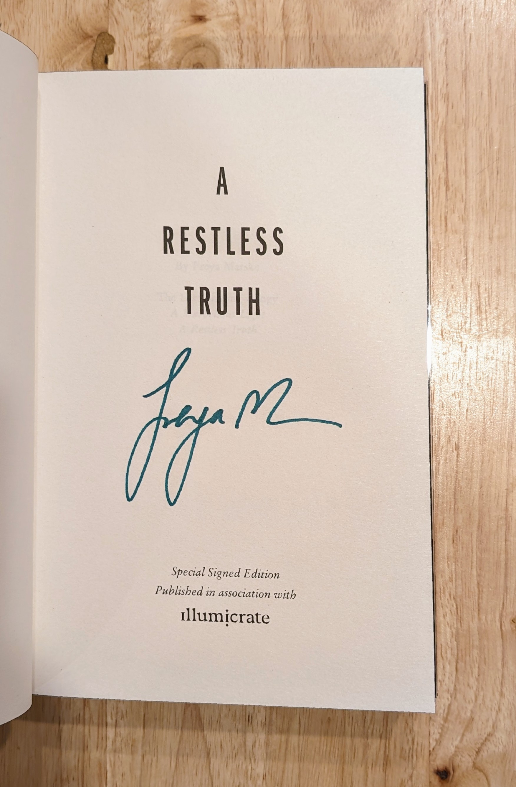 A Restless Truth